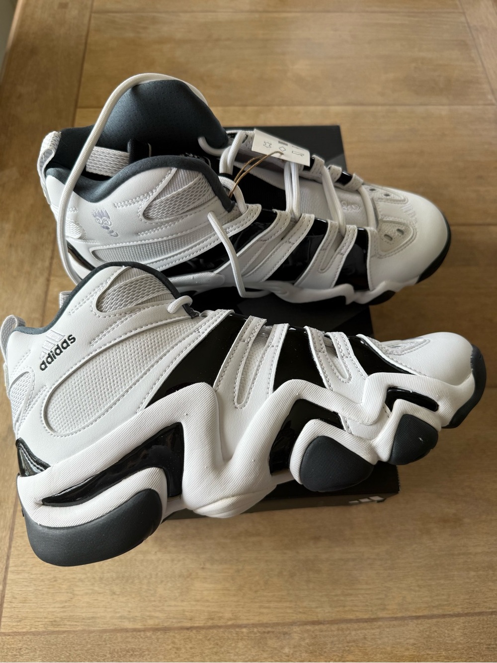 adidas Crazy Eight Men’s White & Black Basketball Sneakers